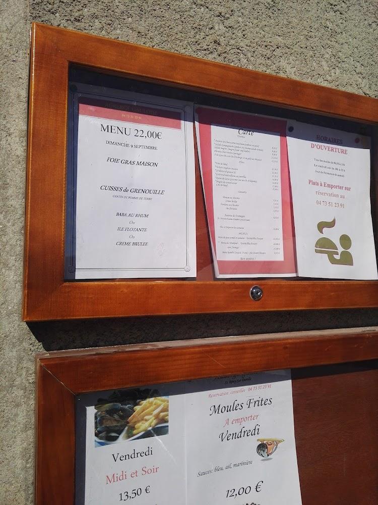 Auberge Gauloise - Menu Image 1