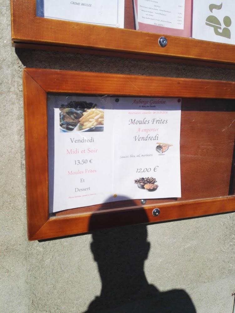 Auberge Gauloise - Menu Image 3